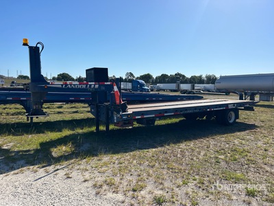 2015 Landoll 342 24 ft S/A Przyczepa z osią przesuwną