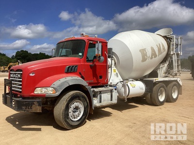 2017 Mack GU813 6x4 Mixer Truck
