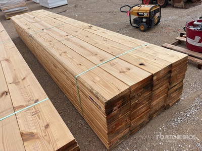 Quantity of (64) 2x12x18 SYP #2 Btr Lumber (Unused)