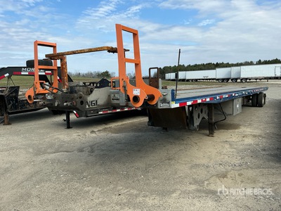 2017 Landoll 343 42 ft S/A Container Trailer