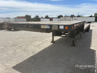 2002 Trail King TK70LCS-482 48 ft T/A Spread Axle Step Deck Trailer