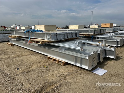 2026 BLUESEA 100 ft x 50 ft x 18 ft Steel Storage Building Frame (Unused)