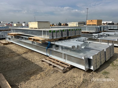 2026 BLUESEA 100 ft x 50 ft x 18 ft Steel Storage Building Frame (Unused)