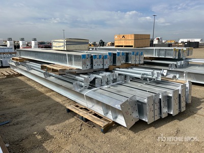 2026 BLUESEA 100 ft x 50 ft x 18 ft Steel Storage Building Frame (Unused)