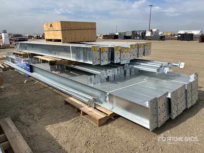 2026 BLUESEA 100 ft x 50 ft x 18 ft Steel Storage Building Frame (Unused)