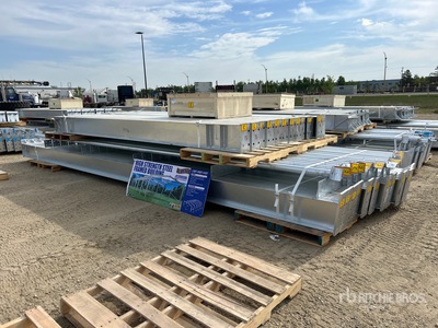 2026 BLUESEA 100 ft x 50 ft x 18 ft Steel Storage Building Frame (Unused)