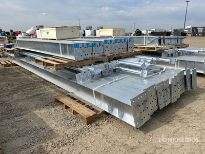 2026 BLUESEA 100 ft x 50 ft x 18 ft Steel Storage Building Frame (Unused)