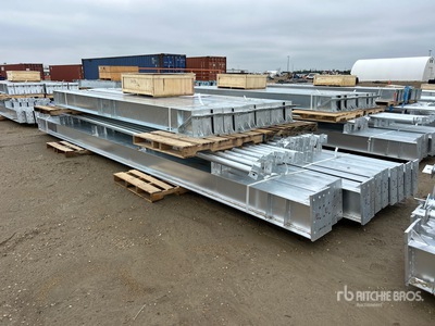 2026 BLUESEA 100 ft x 50 ft x 18 ft Steel Storage Building Frame (Unused)