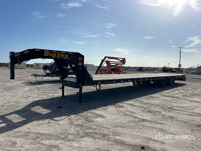2023 Big Tex 22GN-35BK+5MR 40 ft T/A Gooseneck Remolque Portamaquinaria