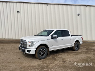 2015 Ford F-150 Platinum 4x4 Crew Cab Pickup