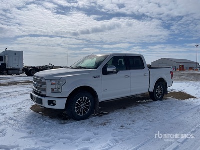 2015 Ford F-150 Platinum 4x4 Crew Cab Pickup