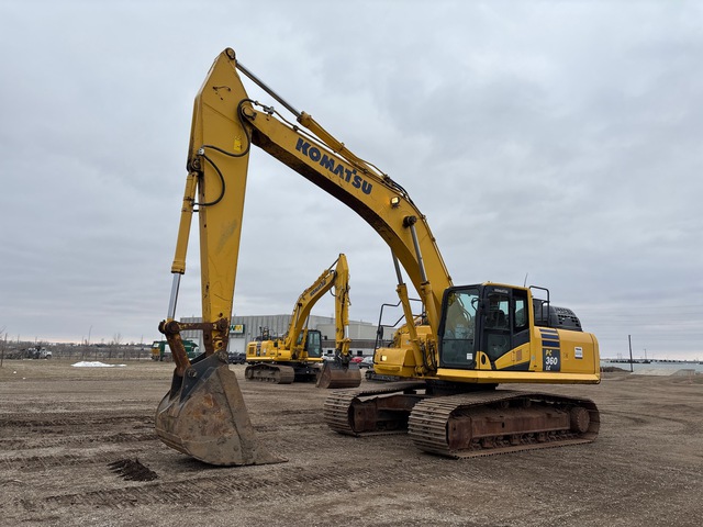 2015 Komatsu PC360LC-11 Tracked Excavator