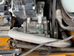 Engine with A/C Compressor