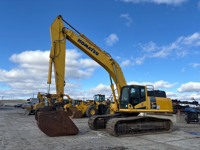 2014 Komatsu PC490LC-10 Tracked Excavator