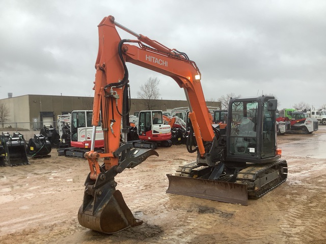 2018 Hitachi ZX85USB-5N Mini Excavator