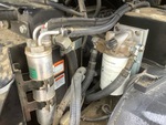 Engine with A/C Compressor