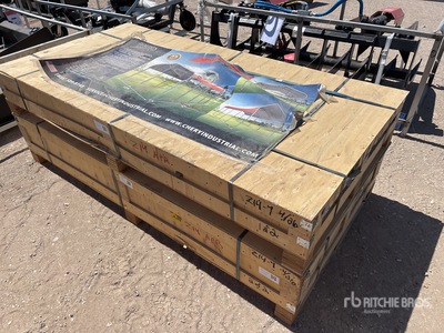 Quantity of (2) 12 ft x 20 ft 1.525m Arch Space Carport (Unused)