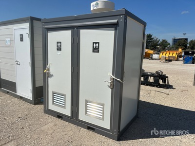 Double Stall Portable Toilet (Unused)