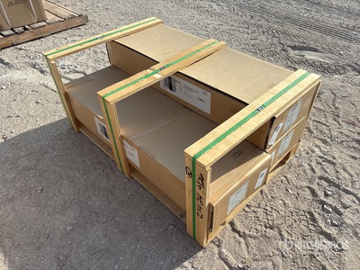 Quantity of (3) Aluminum Slats Louvered Wall Pergola Accessories short size (Unused)