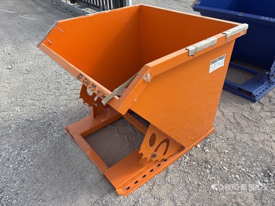 3 ft 8 in 1CY Orange Selbstentleerender Trichter (Unused)