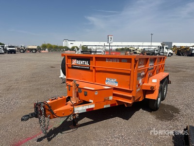 2019 Snake River 9 ft 10 in T/A Tipping Utility Trailer