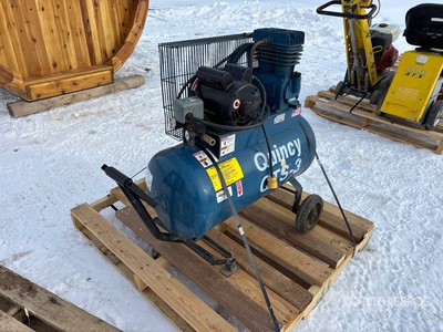 1994 Quincy MQTSP Mobile 20 gal Air Compressor