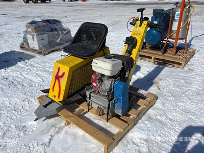 1996 Von Arx VF 85 Gasoline Ride Behind Concrete Scarifier