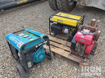 Quantity of (3) Misc Generator (Inoperable)