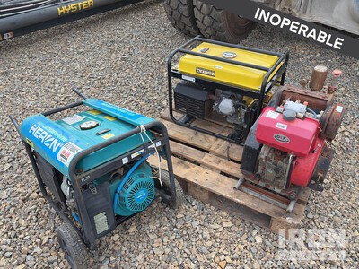 Quantity of (3) Misc Generador    (Inoperable)