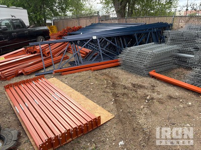 Quantity of Qty of Warehouse Racking 10 uprights 27 sets of racks