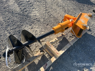 GIYI 400 mm Excavator Auger - Fits Cat 305 (Unused)