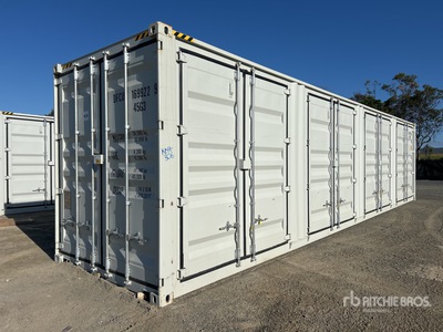 2025 40 ft High Cube Multi-Door (Damaged) Storage Container