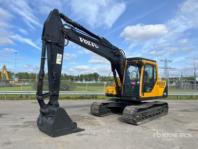 2018 Volvo EC140BLC Excavatrice sur chenilles