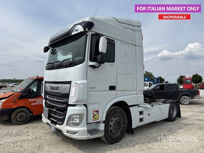 2019 DAF XF530 4x2 تراكتور شاحنة بسقف (أحادي المحور) (Inoperable)