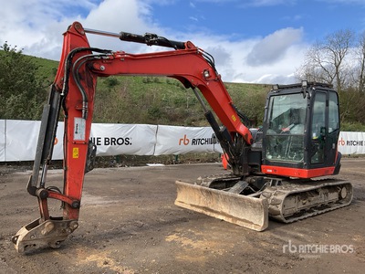 2022 Kubota KX080-4a2 Tracked Excavator