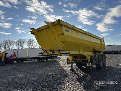 2016 F.X.Meiler KISA2 T/A End Dump Trailer
