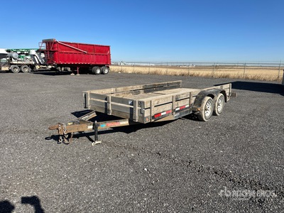 2015 ABU 16 ft T/A Equipment Trailer