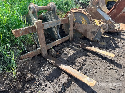 Q/C 1100 mm Excavator Forks Attacco per escavatore