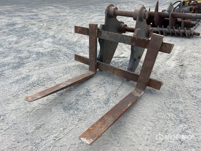 1100 mm Q/C Excavator Forks - Fits 22 - 25 Ton