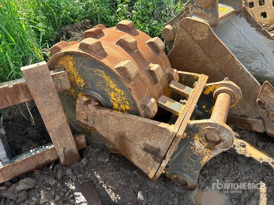 Q/C 500 mm Ruota compattazione per escavatore