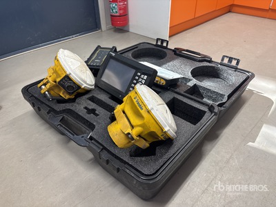 Trimble GCS900 CB460 Display, Trimble Radio, 2x Receivers, Coded for Excavator Sistema de control de pendientes