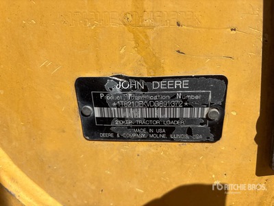 2013 John Deere 210K 4x4 Landscape Loader