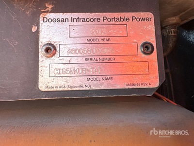 2013 Ingersoll Rand 185 Air Compressor