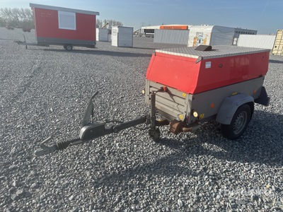 2014 Atlas Copco XAS57DD Mobile Air Compressor