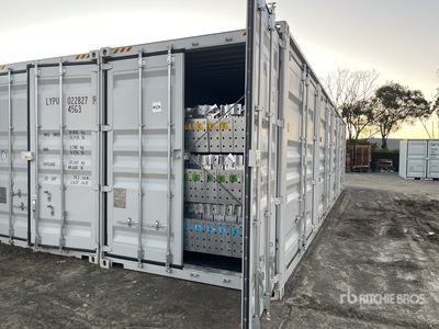 2026 40 ft High Cube Multi-Door Contenedor de almacenamiento