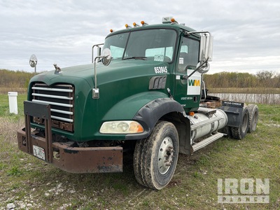 2009 Mack GU813 6x4 T/A Day Cab Truck Tractor