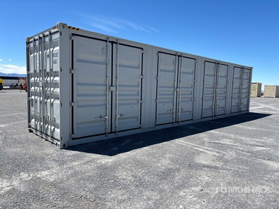 2025 40 ft High Cube Multi-Door Storage Container