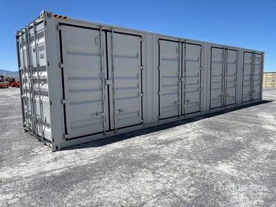 2026 40 ft High Cube Multi-Door Storage Container