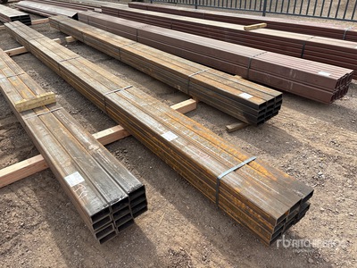 One Bundle 2 in x 4 in x 1/4 in Rectangle Tubing