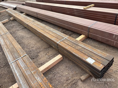 One Bundle 2 in x 4 in x 1/4 in Rectangle Tubing